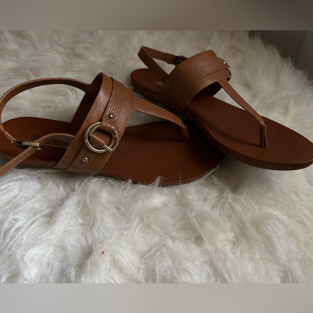 Aldo Tan Leather Sandals